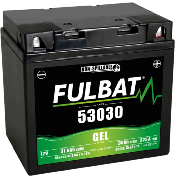 Akumulator Fulbat 53030 GEL 12V 31.6Ah 325A P+
